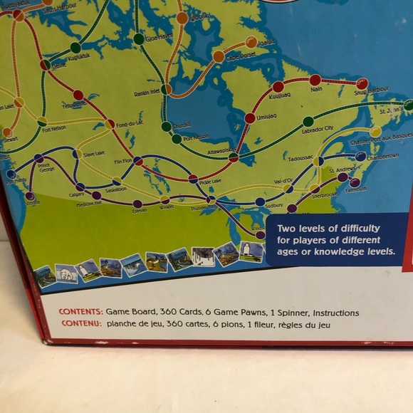 Canadian Trivia: Family Edition Board Game For Ages 9 And Up By Outset Media - Picture 12 of 13